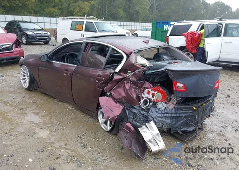 2010 Infiniti G37X z USA, uszkodzony, nr VIN JN1CV6AR5AM458189